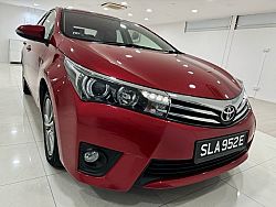 Toyota Corolla Altis 1.6L CVT Elegance LED Keyless 2016 Red